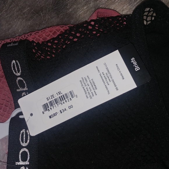 🌻TRADE bebe 3 pk mesh cut out ruched booty brief - Picture 4 of 6